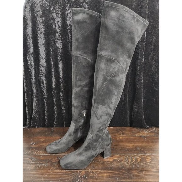 NEW Marc Fisher Charlotte Black Over the Knee Boots/Sz. 7.5M - Picture 2 of 11